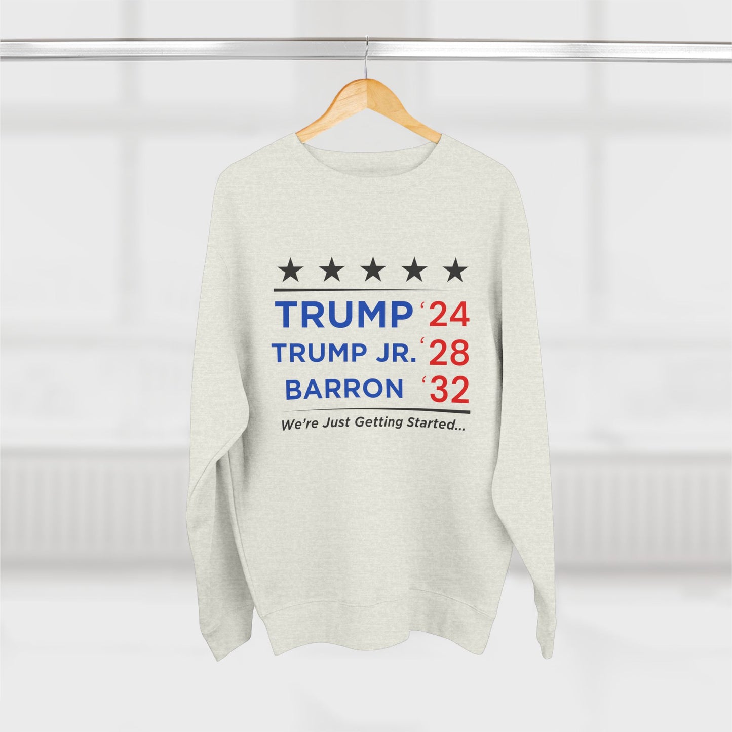 Crewneck - Trump, Trump Jr., Barron