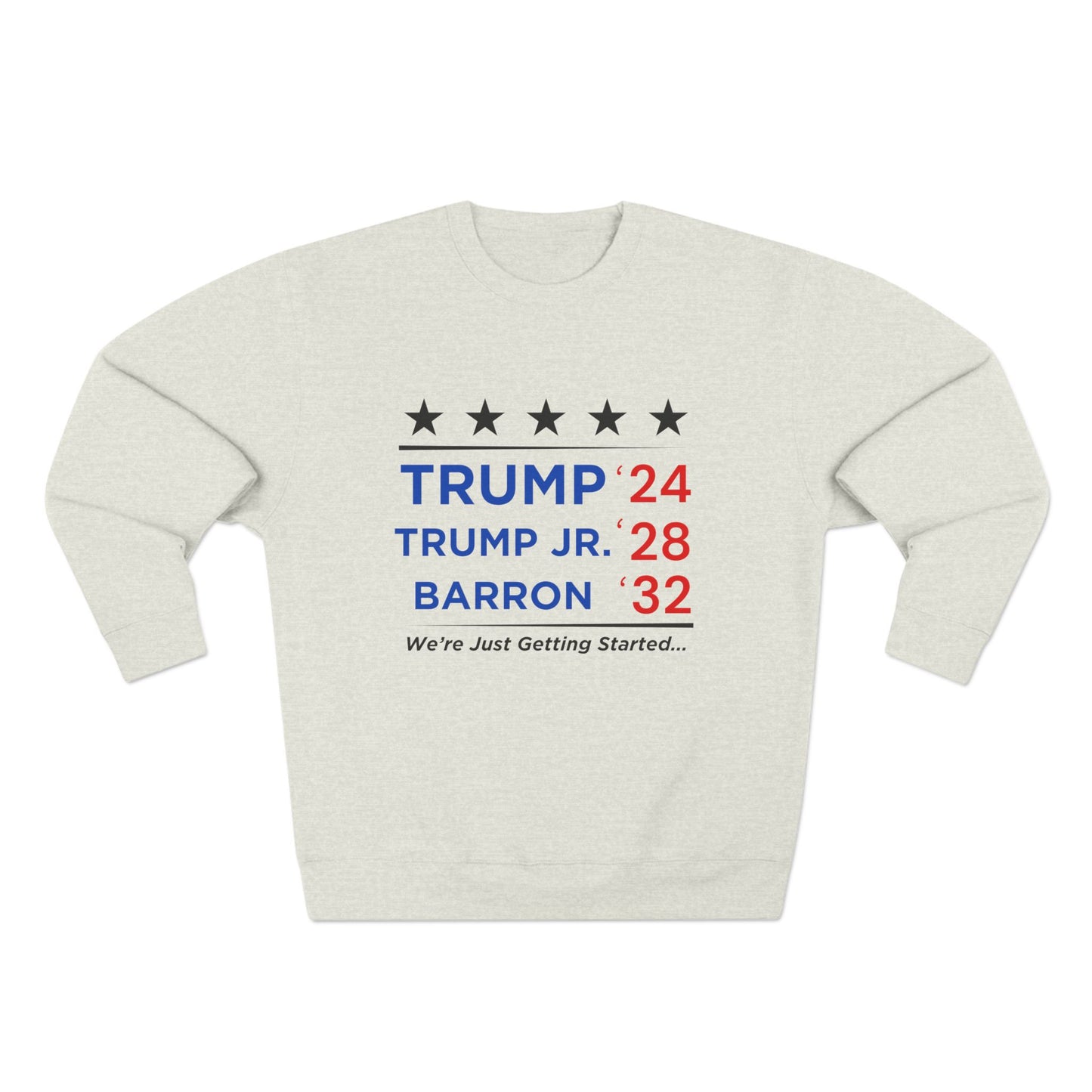 Crewneck - Trump, Trump Jr., Barron